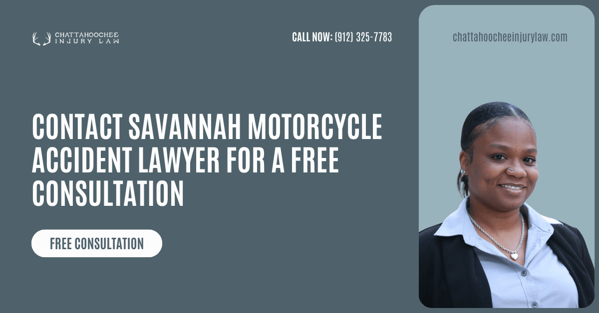 motorcycle accident lawyer Savannah, GA - Chattahoochee Injury Law